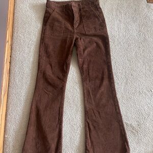 American Eagle Brown Corduroy Jeans